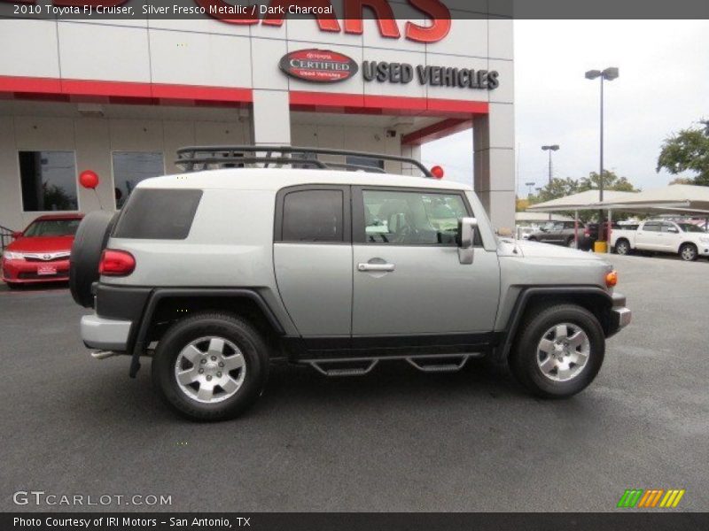 Silver Fresco Metallic / Dark Charcoal 2010 Toyota FJ Cruiser