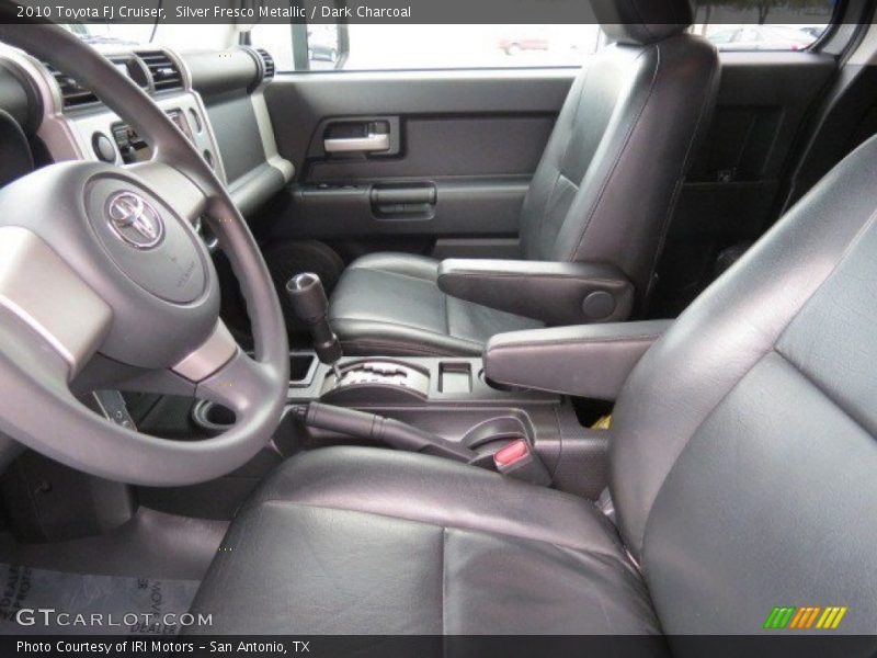 Silver Fresco Metallic / Dark Charcoal 2010 Toyota FJ Cruiser