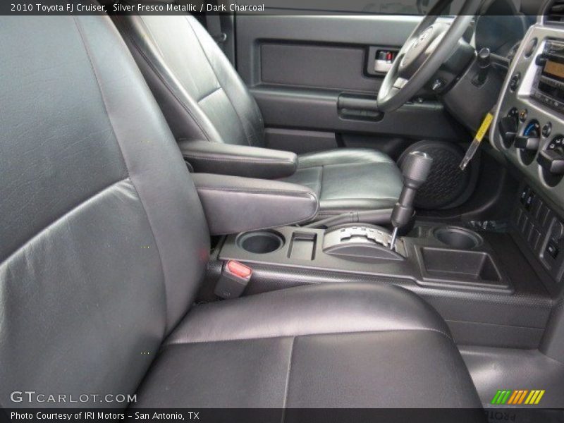 Silver Fresco Metallic / Dark Charcoal 2010 Toyota FJ Cruiser