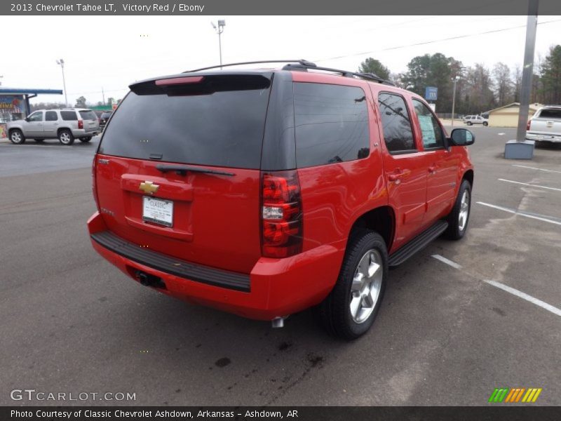 Victory Red / Ebony 2013 Chevrolet Tahoe LT