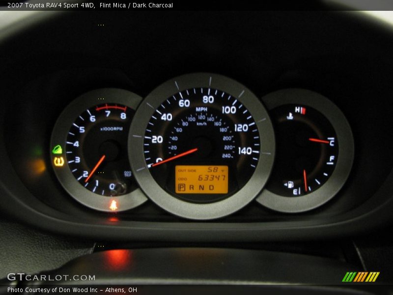 Flint Mica / Dark Charcoal 2007 Toyota RAV4 Sport 4WD