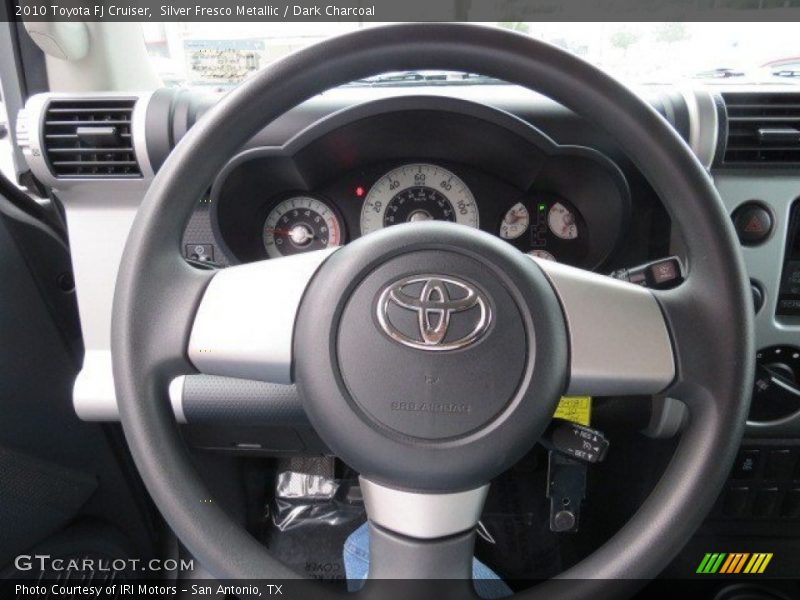 Silver Fresco Metallic / Dark Charcoal 2010 Toyota FJ Cruiser