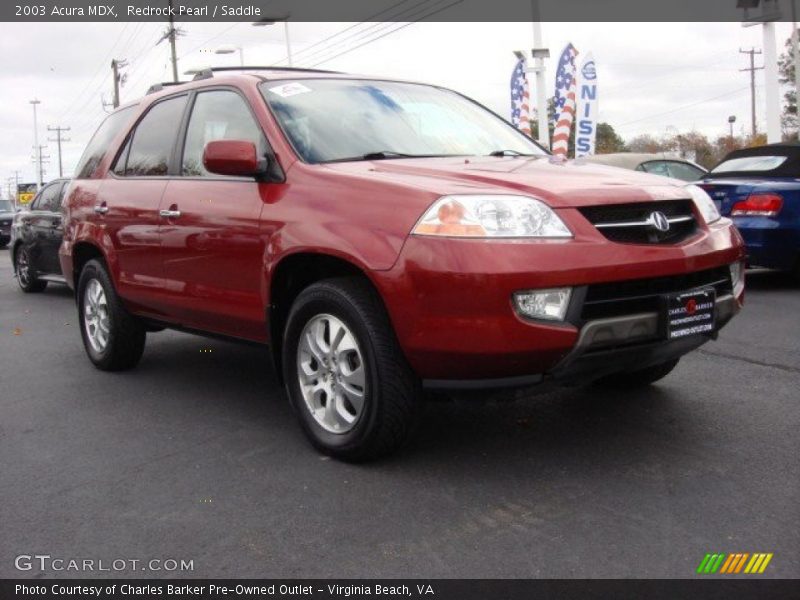 Redrock Pearl / Saddle 2003 Acura MDX