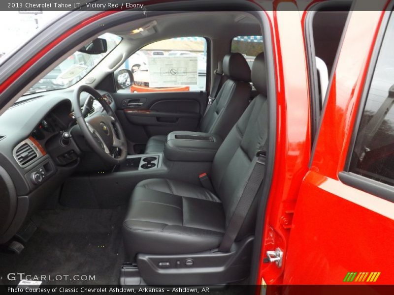 Victory Red / Ebony 2013 Chevrolet Tahoe LT