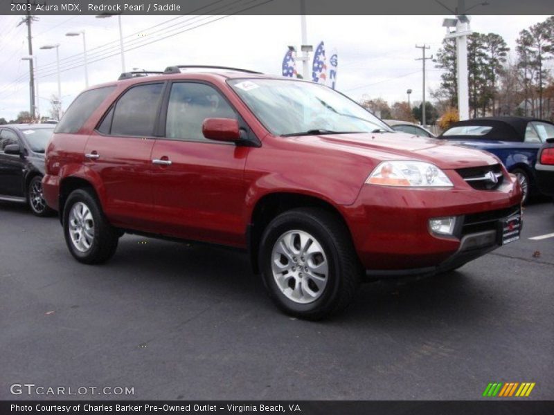 Redrock Pearl / Saddle 2003 Acura MDX