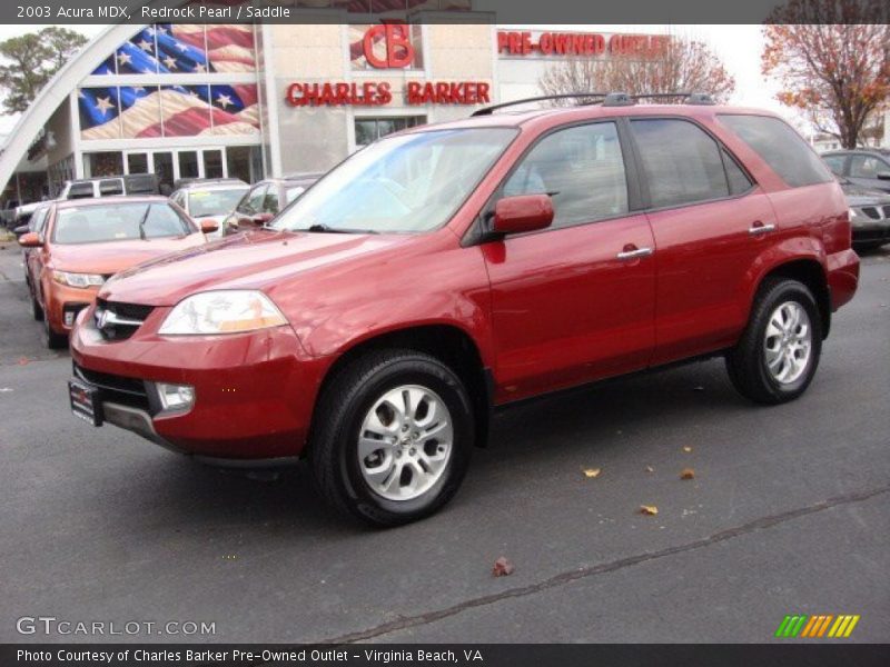 Redrock Pearl / Saddle 2003 Acura MDX