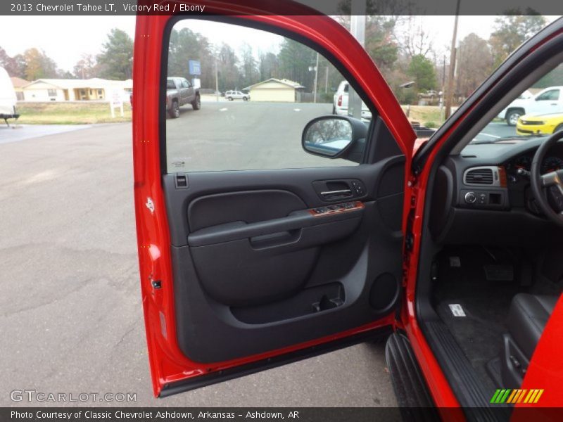 Victory Red / Ebony 2013 Chevrolet Tahoe LT