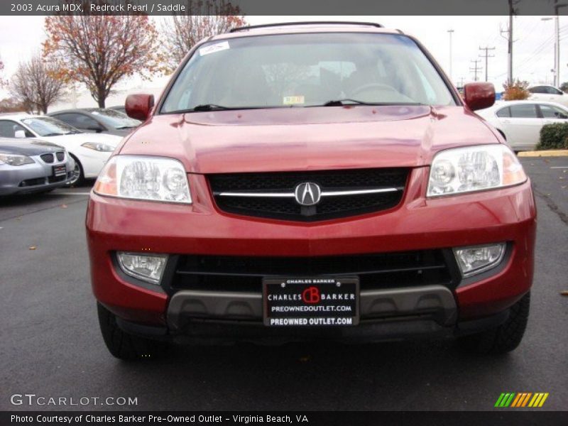 Redrock Pearl / Saddle 2003 Acura MDX