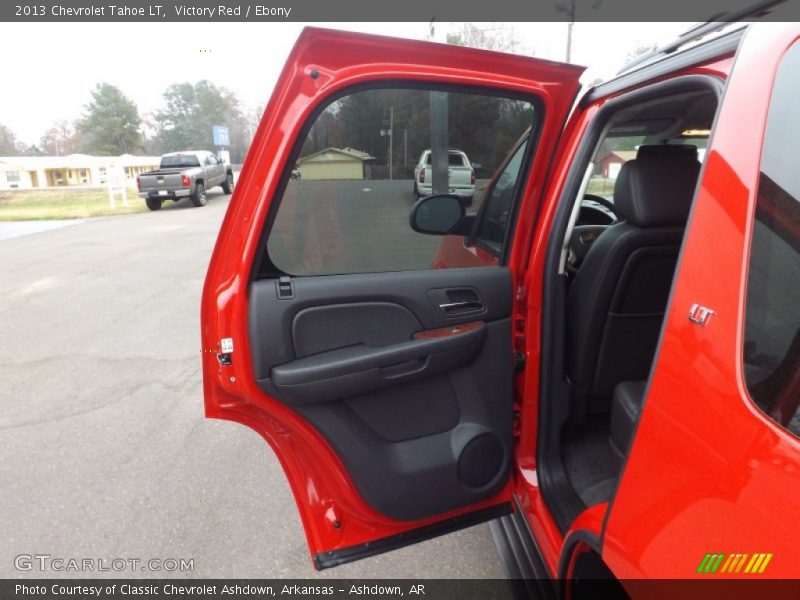 Victory Red / Ebony 2013 Chevrolet Tahoe LT