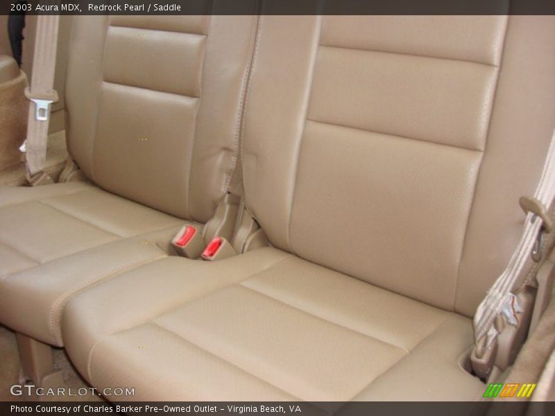 Redrock Pearl / Saddle 2003 Acura MDX