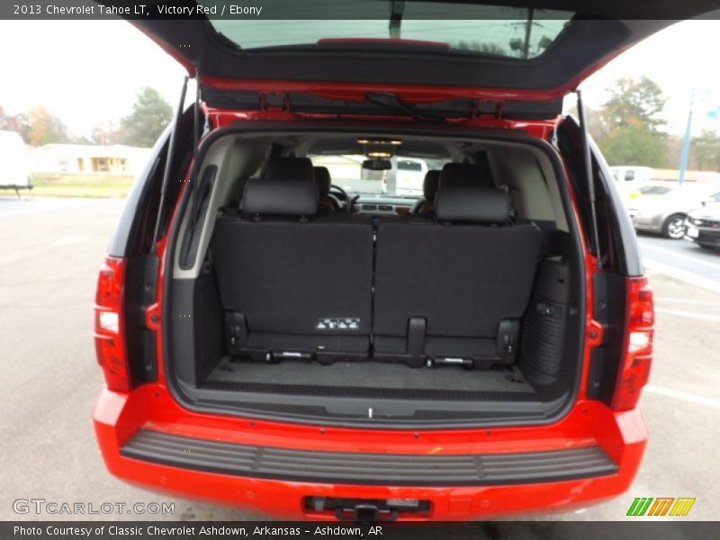 Victory Red / Ebony 2013 Chevrolet Tahoe LT