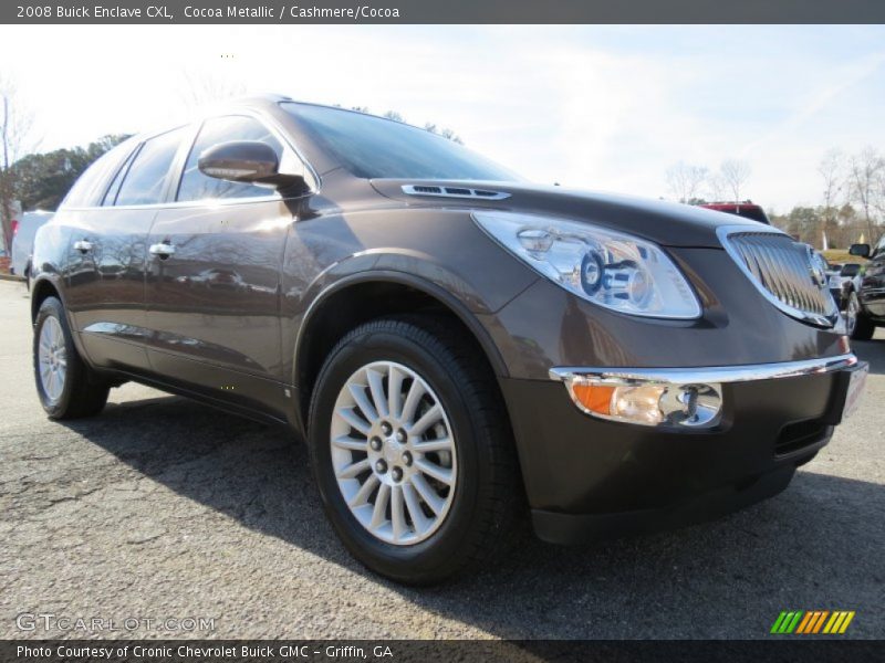 Cocoa Metallic / Cashmere/Cocoa 2008 Buick Enclave CXL