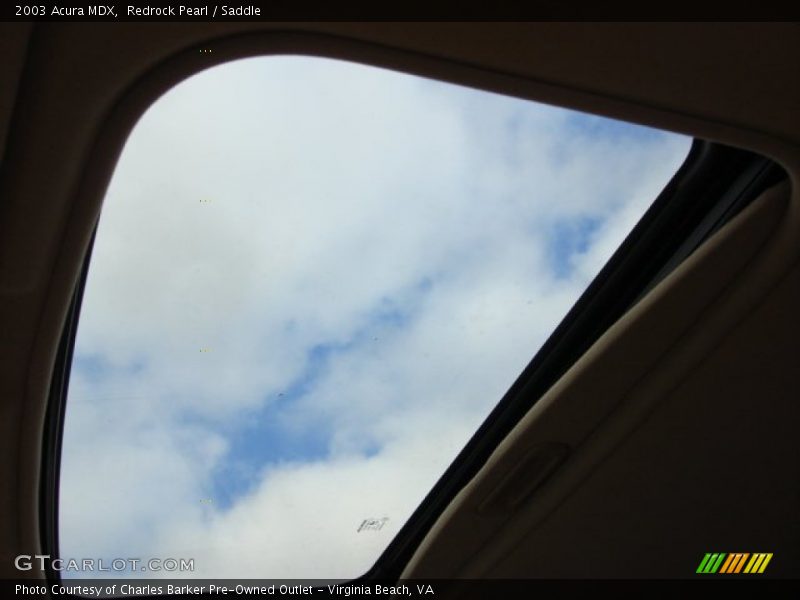 Redrock Pearl / Saddle 2003 Acura MDX