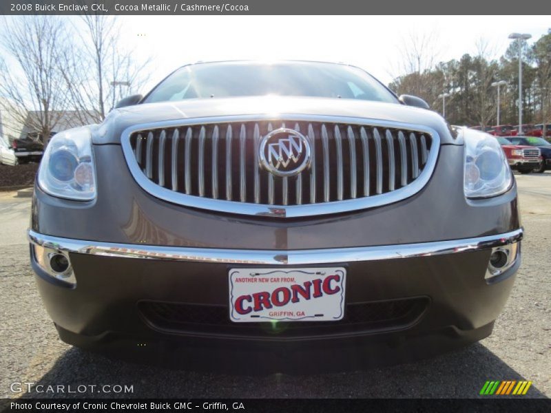 Cocoa Metallic / Cashmere/Cocoa 2008 Buick Enclave CXL