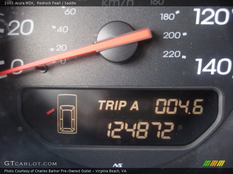 Redrock Pearl / Saddle 2003 Acura MDX