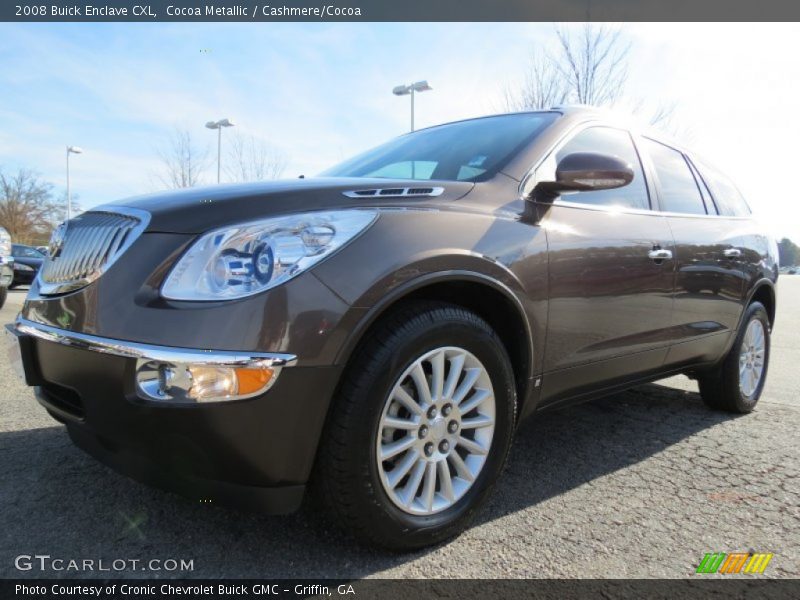 Cocoa Metallic / Cashmere/Cocoa 2008 Buick Enclave CXL
