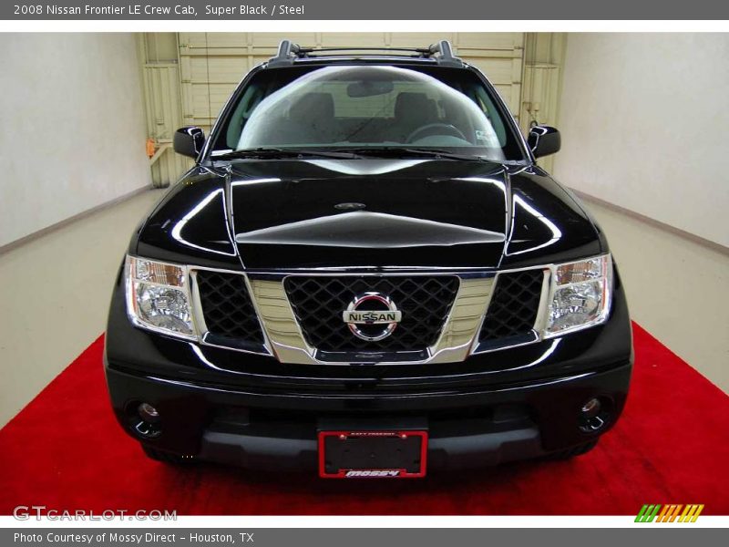 Super Black / Steel 2008 Nissan Frontier LE Crew Cab