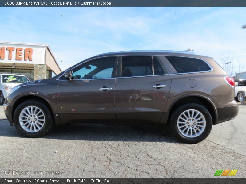Cocoa Metallic / Cashmere/Cocoa 2008 Buick Enclave CXL