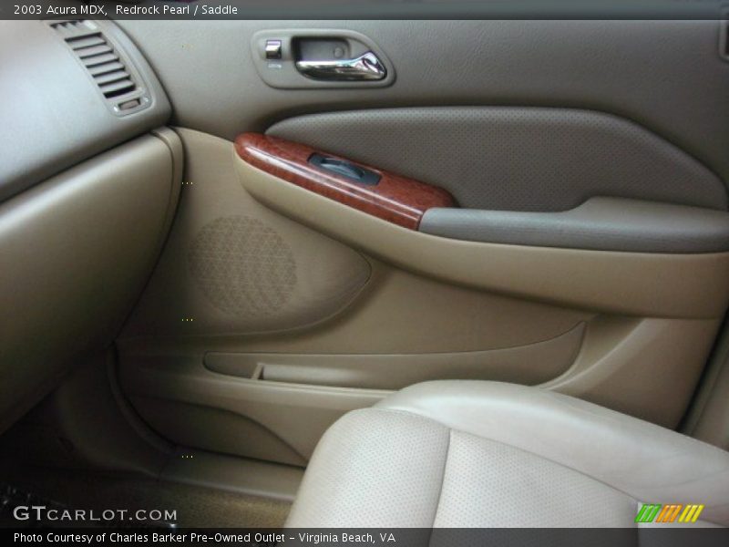 Redrock Pearl / Saddle 2003 Acura MDX