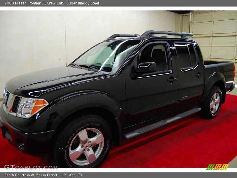 Super Black / Steel 2008 Nissan Frontier LE Crew Cab