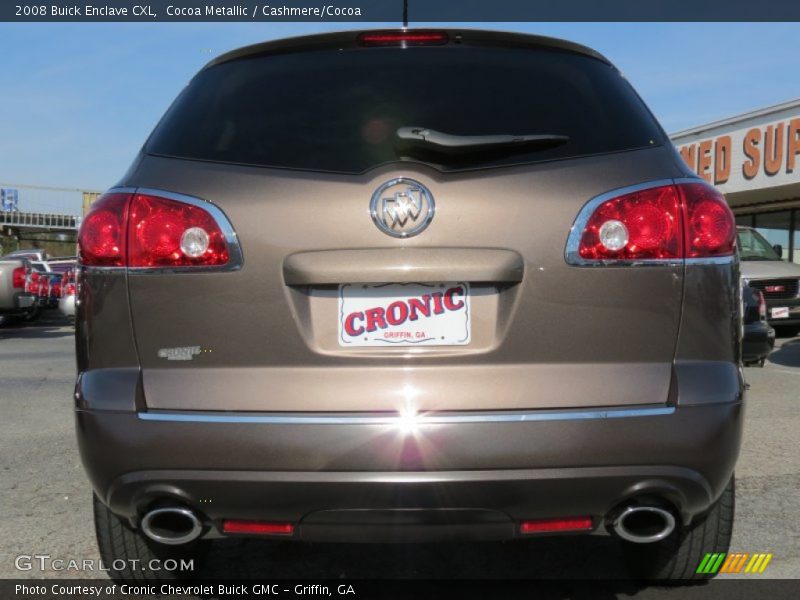 Cocoa Metallic / Cashmere/Cocoa 2008 Buick Enclave CXL