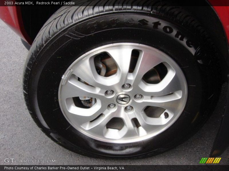 Redrock Pearl / Saddle 2003 Acura MDX