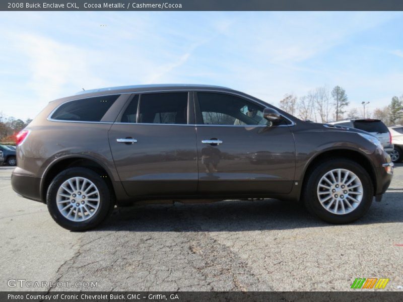 Cocoa Metallic / Cashmere/Cocoa 2008 Buick Enclave CXL