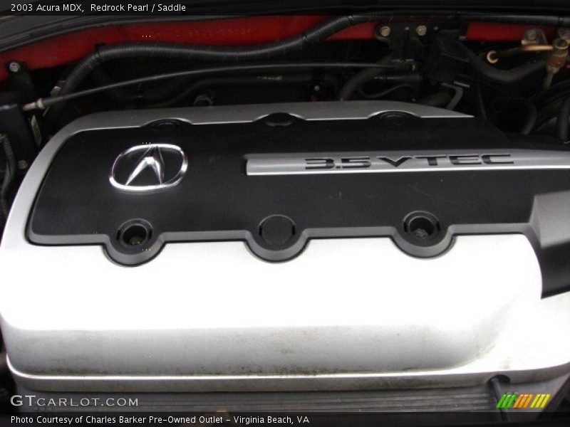 Redrock Pearl / Saddle 2003 Acura MDX