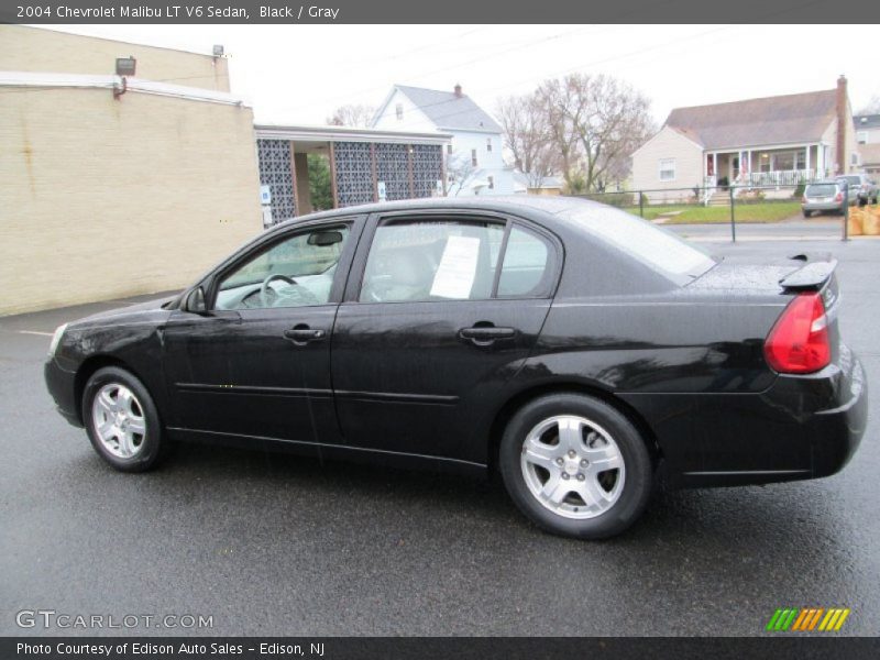 Black / Gray 2004 Chevrolet Malibu LT V6 Sedan