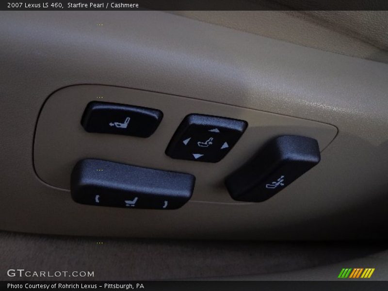 Starfire Pearl / Cashmere 2007 Lexus LS 460