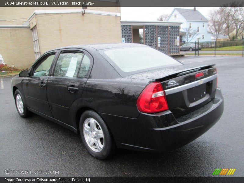 Black / Gray 2004 Chevrolet Malibu LT V6 Sedan