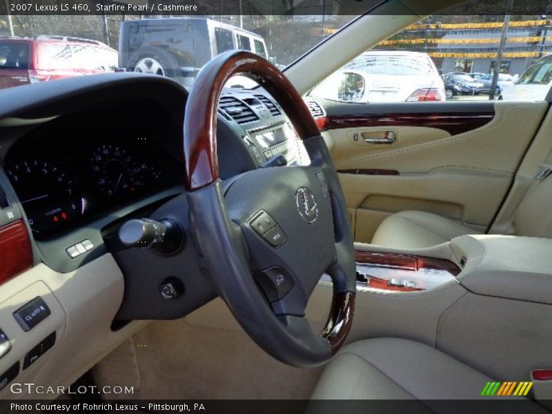 Starfire Pearl / Cashmere 2007 Lexus LS 460