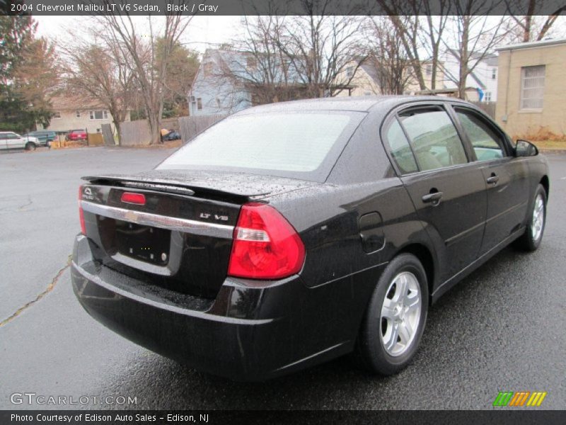 Black / Gray 2004 Chevrolet Malibu LT V6 Sedan