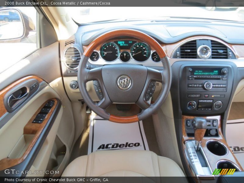 Cocoa Metallic / Cashmere/Cocoa 2008 Buick Enclave CXL