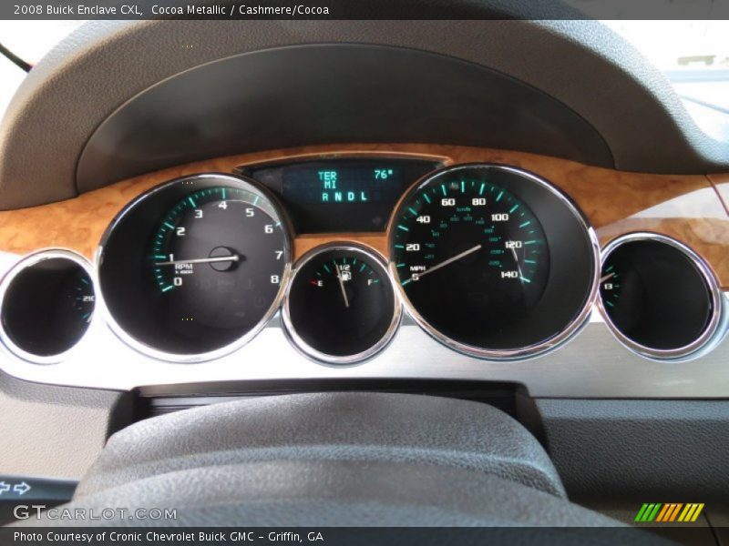 Cocoa Metallic / Cashmere/Cocoa 2008 Buick Enclave CXL