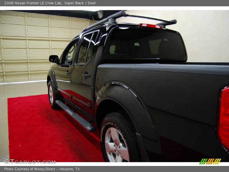 Super Black / Steel 2008 Nissan Frontier LE Crew Cab