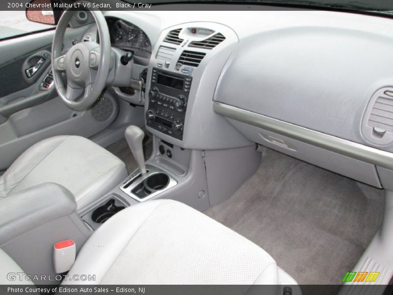 Black / Gray 2004 Chevrolet Malibu LT V6 Sedan