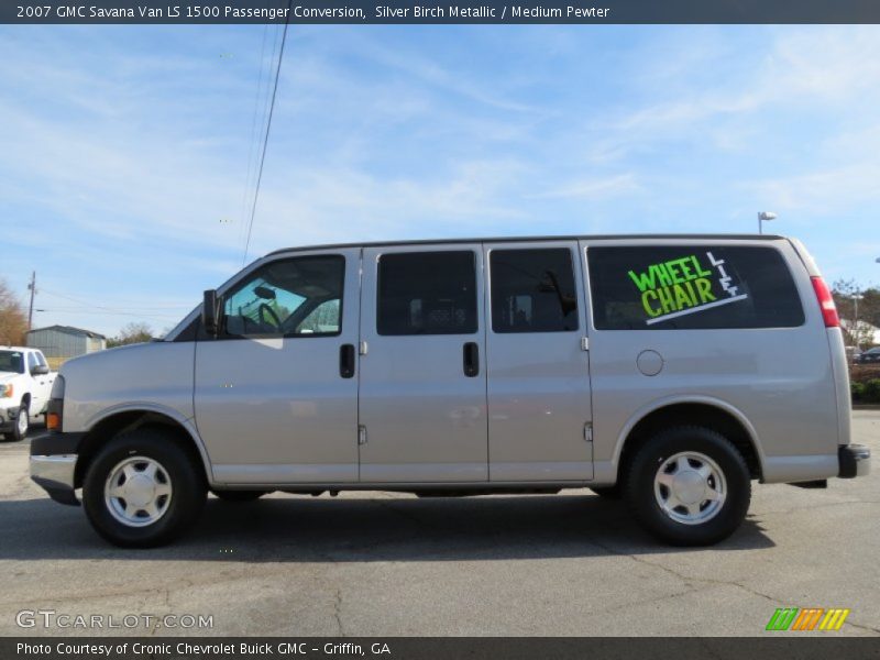  2007 Savana Van LS 1500 Passenger Conversion Silver Birch Metallic
