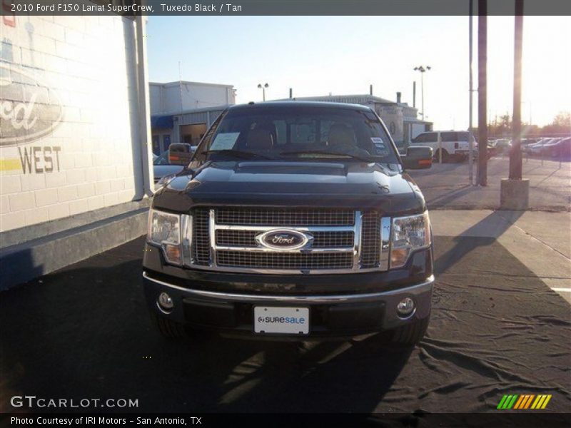 Tuxedo Black / Tan 2010 Ford F150 Lariat SuperCrew
