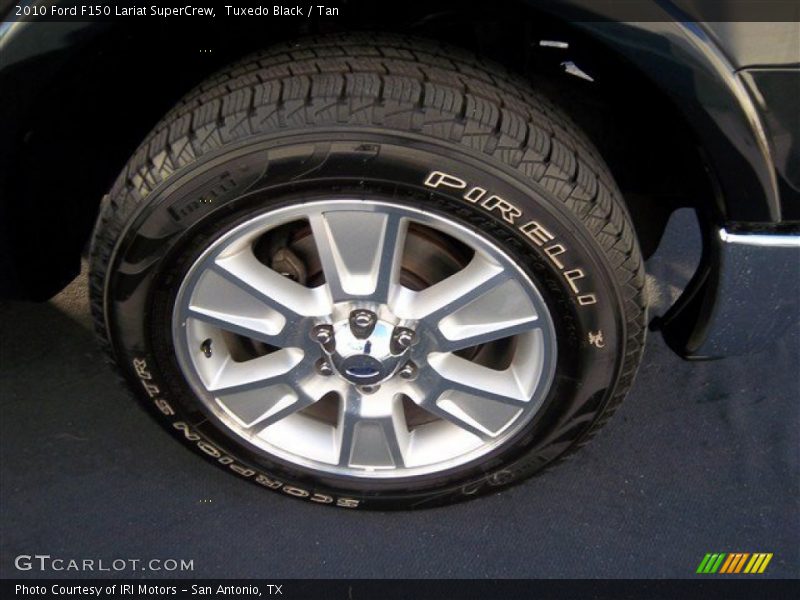 Tuxedo Black / Tan 2010 Ford F150 Lariat SuperCrew