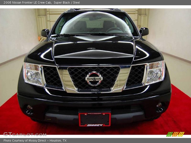 Super Black / Steel 2008 Nissan Frontier LE Crew Cab