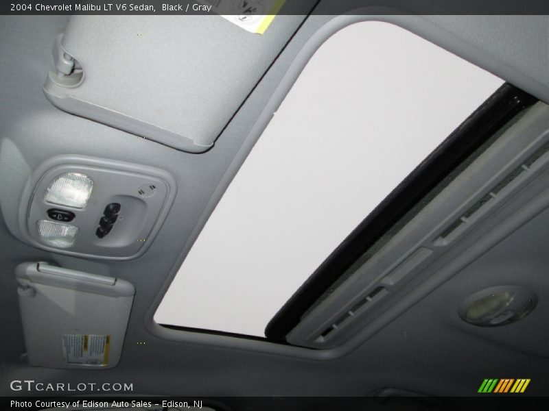 Black / Gray 2004 Chevrolet Malibu LT V6 Sedan