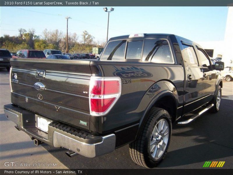 Tuxedo Black / Tan 2010 Ford F150 Lariat SuperCrew