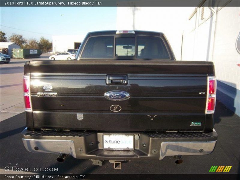 Tuxedo Black / Tan 2010 Ford F150 Lariat SuperCrew