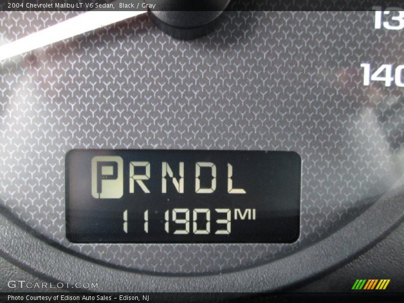 Black / Gray 2004 Chevrolet Malibu LT V6 Sedan