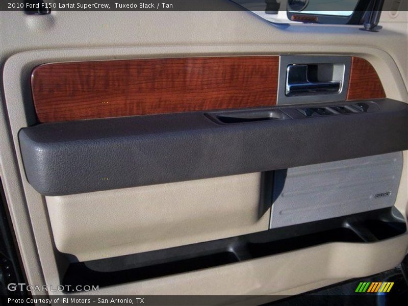 Tuxedo Black / Tan 2010 Ford F150 Lariat SuperCrew