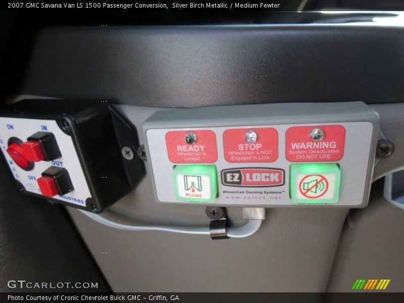 Silver Birch Metallic / Medium Pewter 2007 GMC Savana Van LS 1500 Passenger Conversion