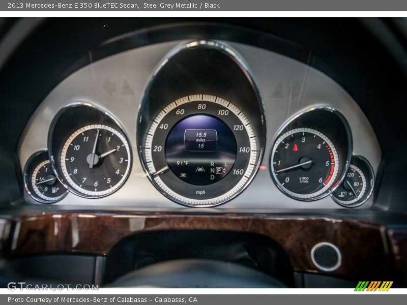  2013 E 350 BlueTEC Sedan 350 BlueTEC Sedan Gauges