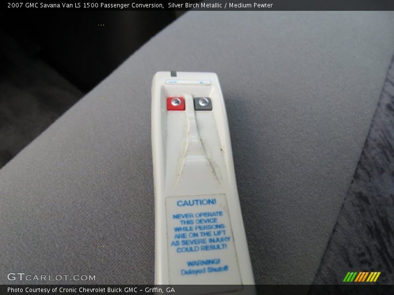 Silver Birch Metallic / Medium Pewter 2007 GMC Savana Van LS 1500 Passenger Conversion