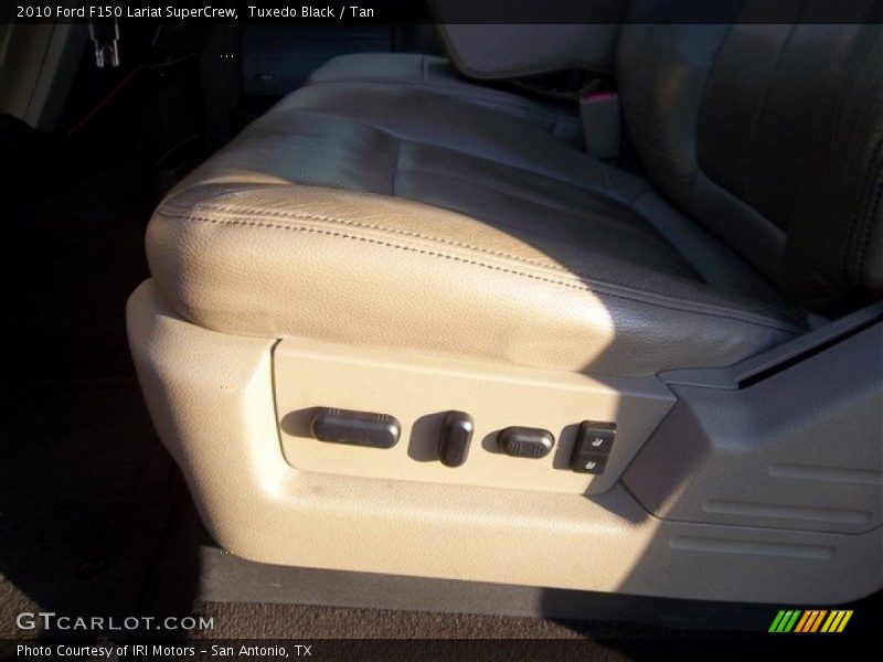 Tuxedo Black / Tan 2010 Ford F150 Lariat SuperCrew